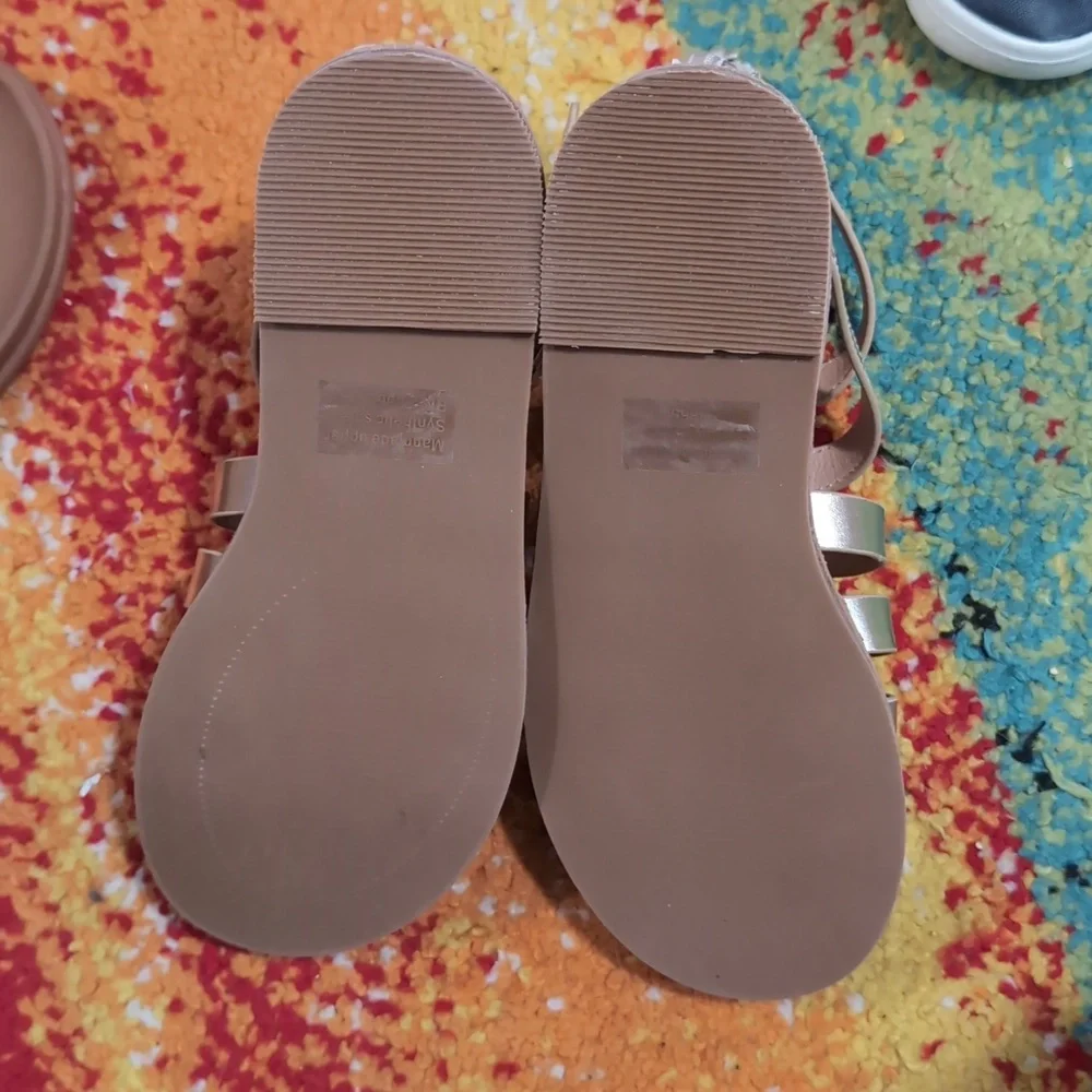 Gold Kids Sandals girl